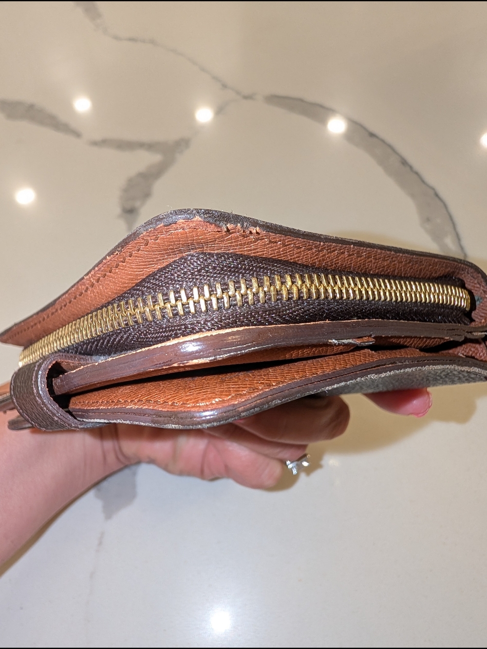 Louis Vuitton Monogram Wallet Bifold Style Vintage - Picture 7 of 16